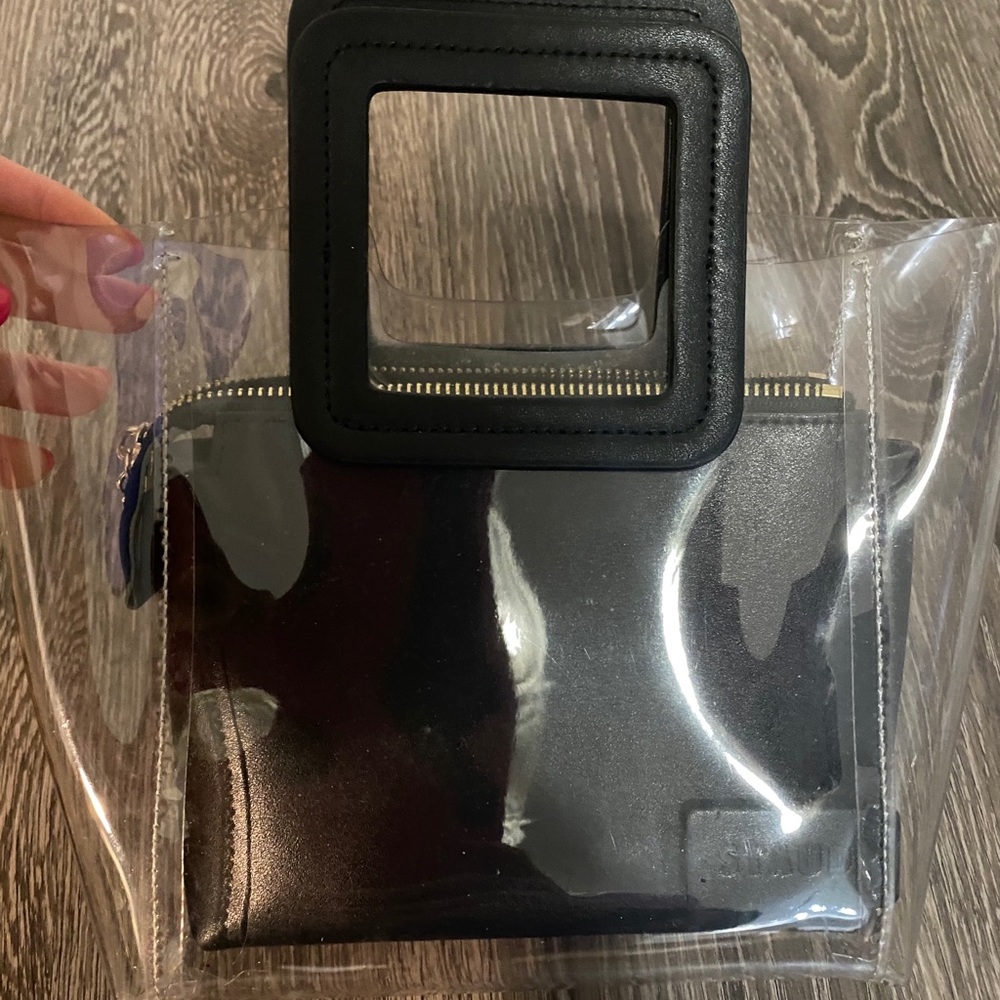 Staud Clear Structured Mod Bag
